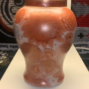 Antique Hand Painted Signed Japanese Porcelain Vase